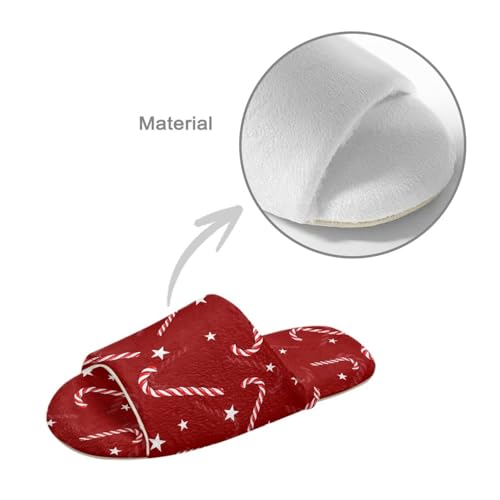 House Slippers for Women Men Breathable Indoor Slippers Slip-on Open Toe Home Shoes4