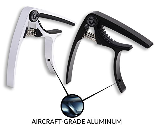 Image of Guitar Capo for Electric & Acoustic 6 String, 2 Pack