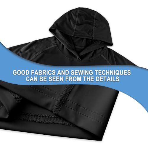 Riverruns Men's UPF 50+ Quick-Dry Cooling Fishing Hoodie with Fish Graphic - image 6