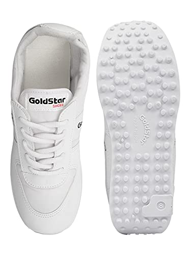 Image of Gold Star 602 Stylish Casual Sneakers,Lace up Lightweight Shoes for Running, Walking, Gym,Trekking, Hiking and Party Running Shoes for Men