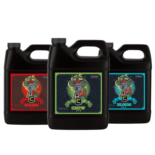 Cronk 3-Part Kit Micro, Grow & Bloom 3 x 4L