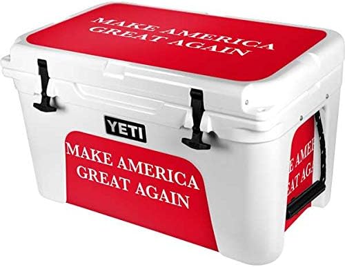 Skinit Decal Skin Compatible with YETI Tundra 45 Hard Cooler - Originally Designed Make American Great Again Design