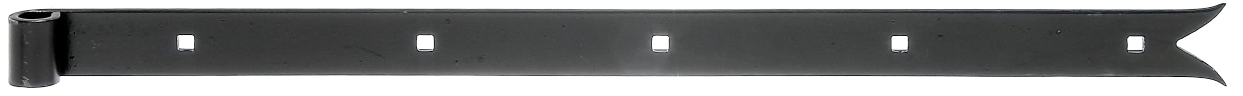 Penture Alberts 862787 en noir 600x35 mm pour gond 14 mm - Lot de 10