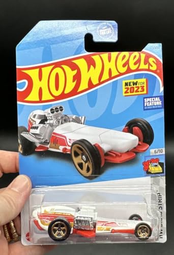 Hot Wheels Rockin Railer (Blanco) 1.64 pulg miniatura 3