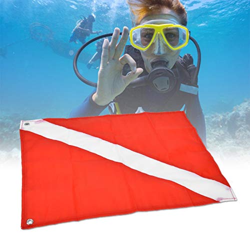Keenso duiken vlag, duiken vlag duiker vlag veilig signaal duiksignaal marker voor onderwateractiviteiten snorkelen duiken vrijduiken - Image 6