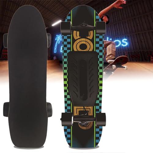 ExoticaBlend Skateboard Elettrico con Telecomando Wireless, Tavola da 32,3', 4 modalità, Autonomia Massima di 26 Km,...