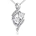 925 Sterling Silver Always My Sister Forever My Friend Double Love Heart Necklace, Box Chain 18"