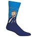 Hot Sox Men's Van Gogh Self Portrait Crew Sock, Assorted, Sock Size:10-13/Shoe Size: 6-12