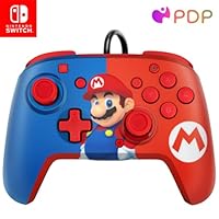 Faceoff Deluxe + Audio Wired Controller Mario - Nintendo Switch