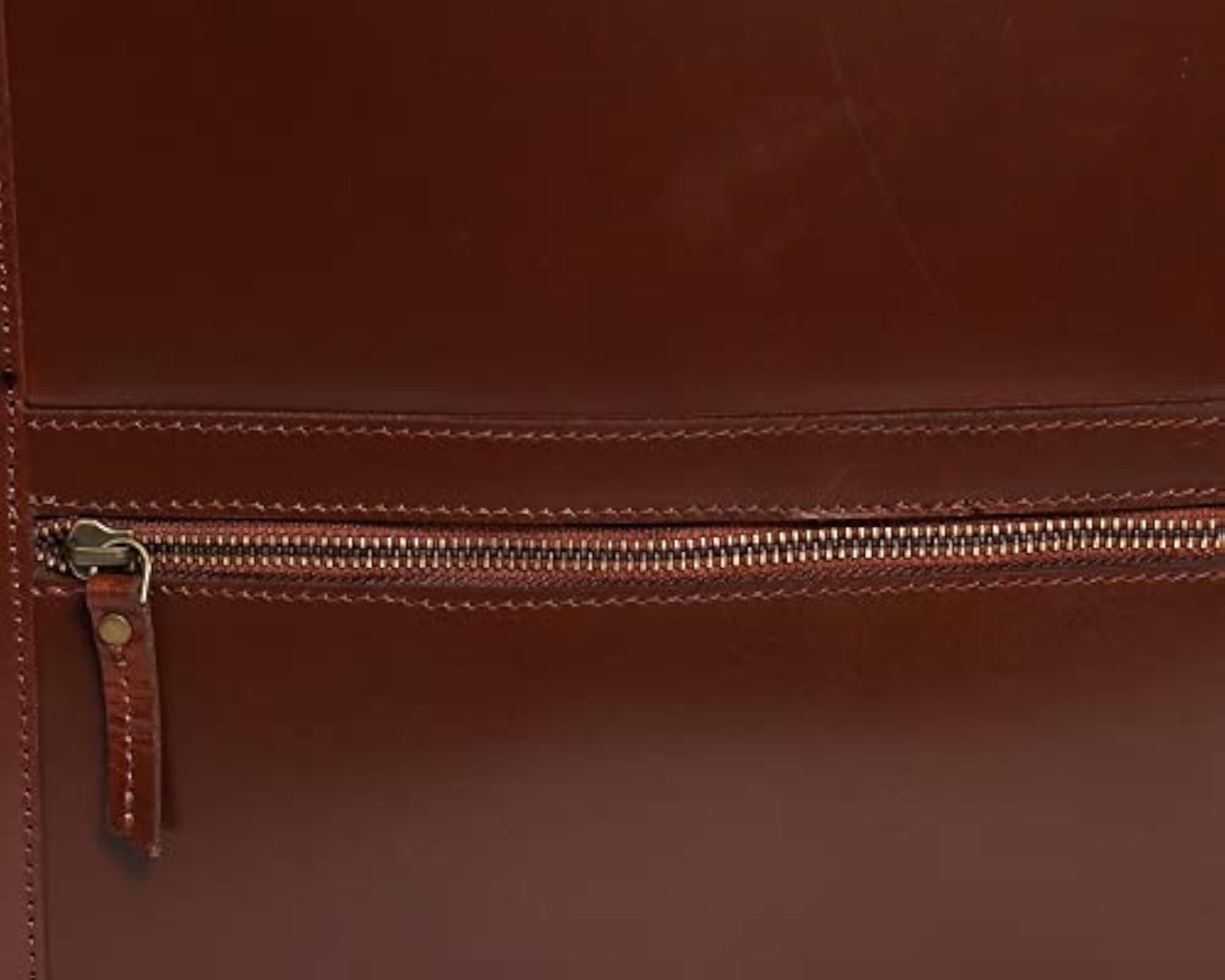 Premium Full-Grain Leather DSLR Camera Backpack