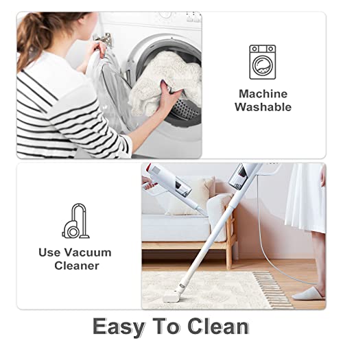 Uphome Boho Bathroom Rug 2' X 3' Moroccan Tufted Small Rugs With Tassels Farmhouse Cotton Woven Washable Accent Throw Rug For Entryway Bedroom Laundry Living Room Kitchen,Beige #TOP4