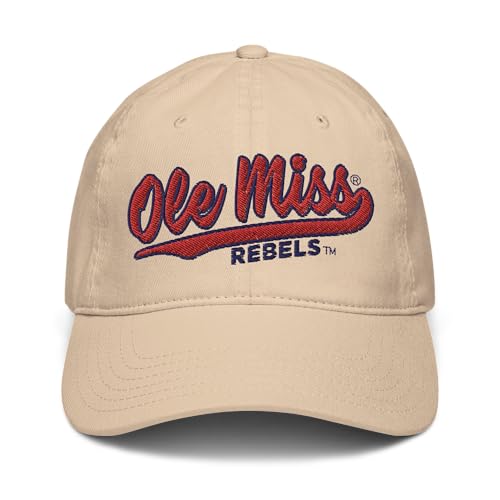 Gorra ajustable baseball oficial Mississippi Ole Miss Rebels miniatura 2