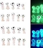 LYSAIMG 20Pcs Glow in Dark Tree Elves Fairy,Mulitful Size Luminous Ghost Micro Landscape Accessories,for Micro Landscape Gnomes Garden Outdoor Patio Lawn Yard(10Green+10Bleu)