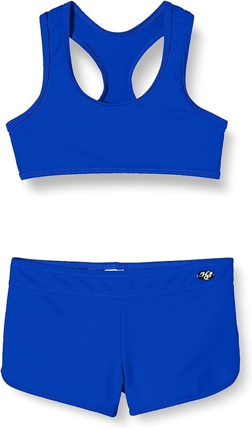 Haute pression Ensemble Deux pièces Fille Uni Bikini Bambine e Ragazze