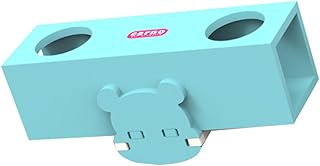 GARVALON 1Pc Hamster Gangorra Balde Chinchila Gangorra Brinquedo Mastigar Porquinhos Da Índia Túnel Hamster Exercício Brinquedos Hamster Gangorra Tubo Chinchila Exercício Brinquedos