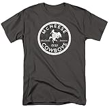 Mcneese State University Official Cowboy Short Sleeve Mens Cotton T-Shirt,Athletic Heather, 2X-Large