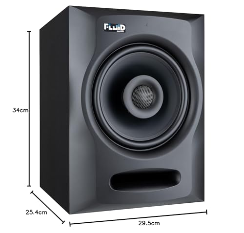 Fluid Audio FX80 V2 moniteur de studio coaxial 40W RMS avec contrôle audio professionnel