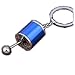 Produktbild Haodou 1Pcs Auto-Ausrüstung Schlüsselanhänger Keychain Handbag Decor Key Ring Schlüsselkette/Tür/Telefon/Tasche/Auto-Anhänger (Blau)