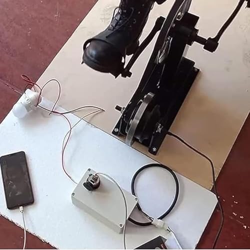 Generatore di pedali 300 W Generatore di corrente alimentato a piedi Alimentazione di emergenza portatile Esercizio Bike Brushless ad alta potenza