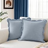 Ohocut Scalloped Pillow Cover...