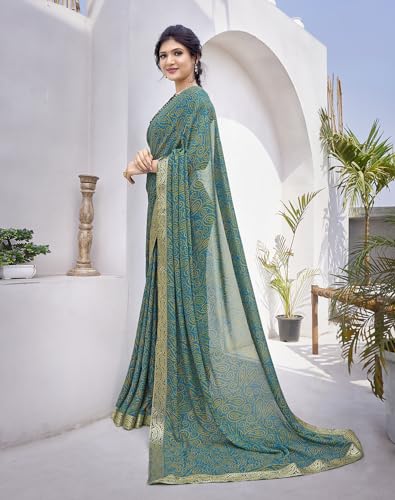 Image of Yashika Georgette Womens Saree