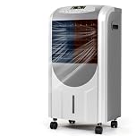 GOPLUS Rafraichisseur d’Air 5 en 1 avec Télécommande, Climatiseur Mobile sans Évacuation, Réservoir d’Eau 7L, Refroidissement,Chauffage,Purification,Ventilateur, Minuterie 8H, Silencieux, Chambre