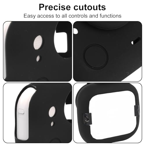 Set protector para cámara de acción, silicona duradera miniatura 4