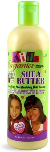 Kids Organics Shea Butter Detangling Moisturizing Lotion 12 oz
