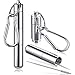 Frienda 2 Set Pocket Toothpick Holder with Toothpick Pocket Toothpick Case Metal Toothpick Box Container Keychain Waterproof for Travelling
