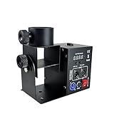 Konfettikanone, elektrische Mini-Konfetti-Jet-Maschine mit einem Rohr, eingebautem Stromkabel, 40...