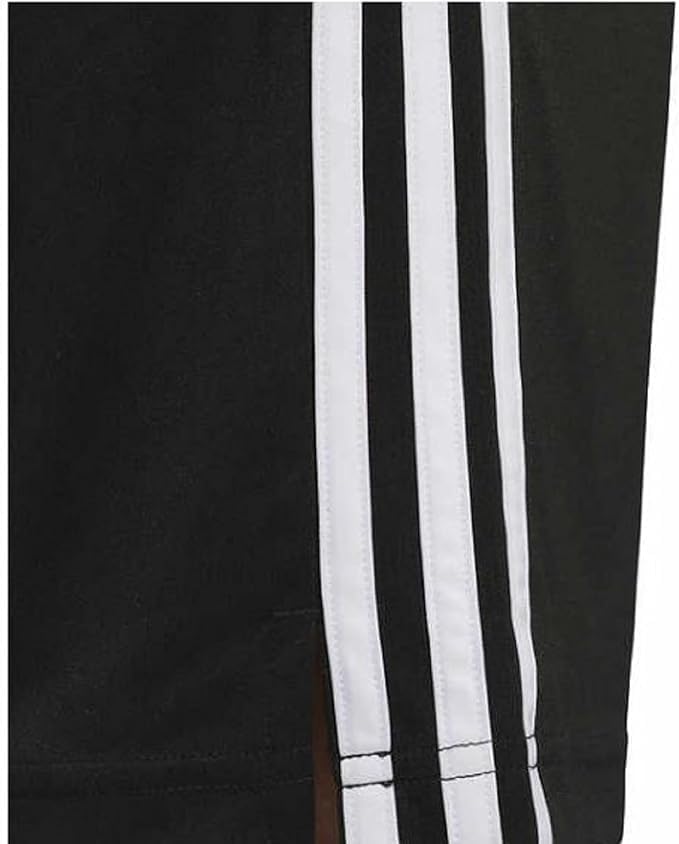 adidas Men's Active Stripe Short - Workout Running Shorts (Black Stripe, S) - Image 6
