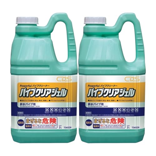 パイプクリアジェル 大容量 2L 排水管洗浄剤 パイプクリーナー (2個セット)