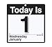 AT-A-GLANCE 2011 "Today Is" Wall Calendar Refill, Fits K1-Style Bases, Jan-Dec, 6White/CM (AAGK150)