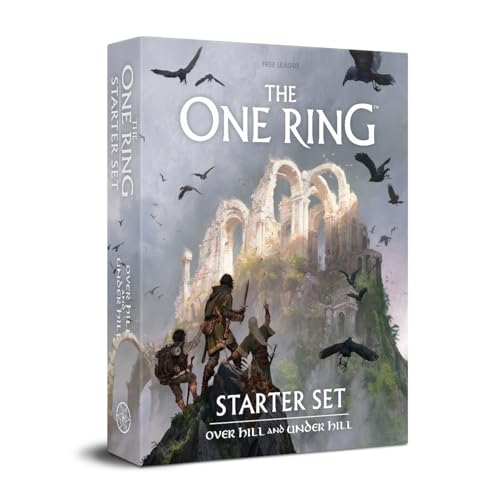 Free League The One Ring Over Hill and Under Hill Starter Set - Beginner RPG Adventure in Eriador