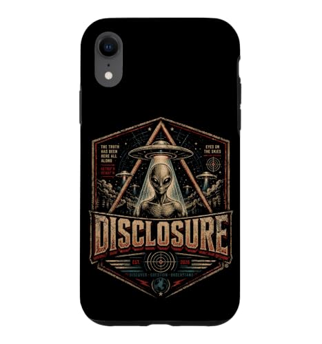 Disclosure 2026 UFO �G�C���A�� �^���̒T���� UAP ���g���f�U�C�� �X�}�z�P�[�X iPhone XR �p