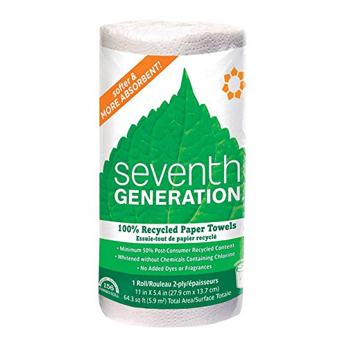 PAPER TOWEL 1 ROLL WHITE by SEVENTH GENERATION MfrPartNo