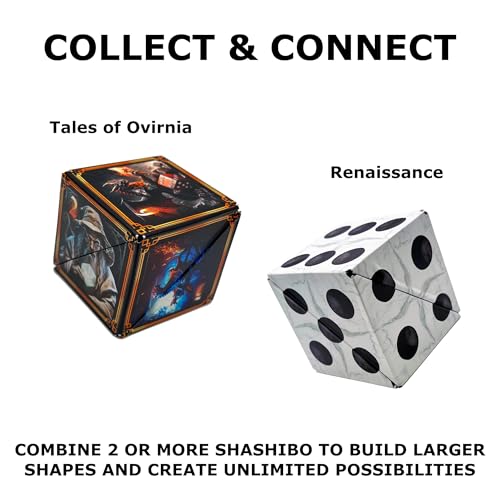 Image of Shashibo DODECA Magnetic Puzzle Cube, Sensory Fidget Toy for Adults & Kids, Stress Relief Fidget Toy for All Ages, Cool Fidget Toys for Desk, Shape Shifting Box, 100+ Possible Shapes