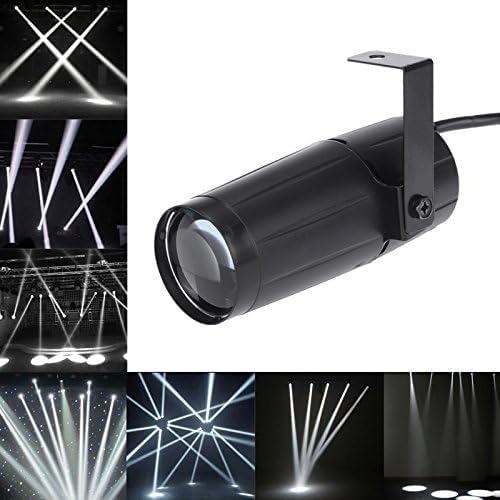 Cool White LED Spotlight, Stage Light Projection Lamp, Mirror Balls, DJ Light, Party Lights, Magic Stage Lighting for KTV, Disco image 4