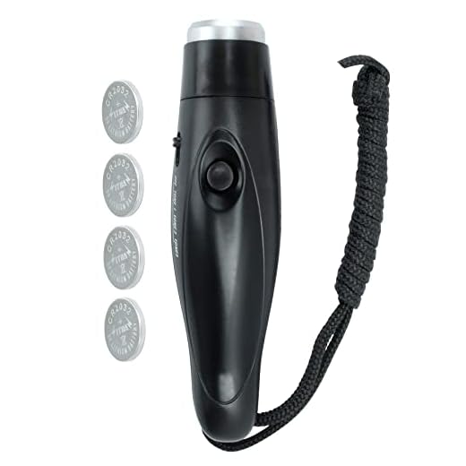 Yukee Electronic Whistle for Teacher Coach Referee, 3 Tone Electronic Whistles with Lanyard Handheld Electric Whistle Emergency Whistle High Volume Volleyball Soccer Sports Whistle