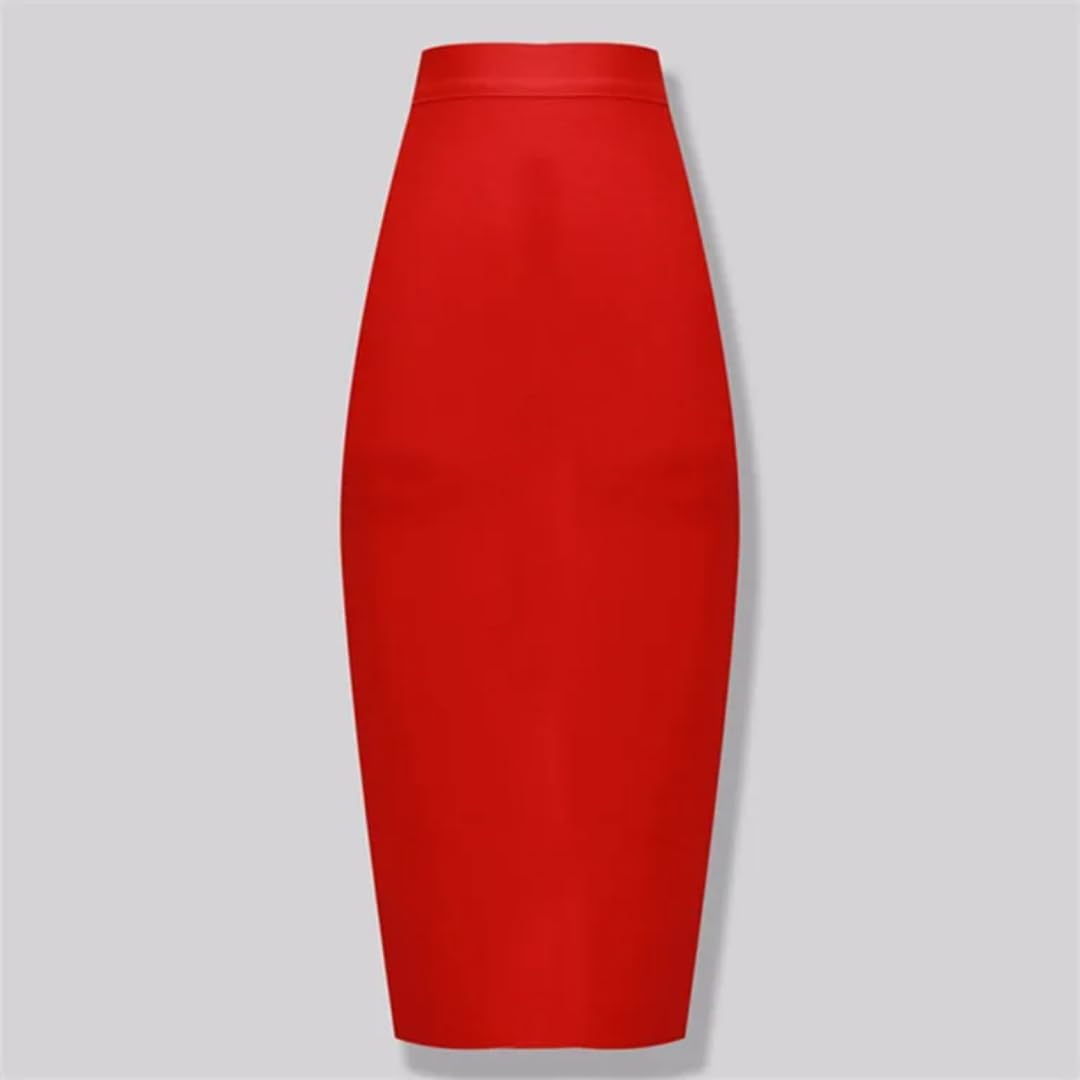 Hübscher Rock Bleistiftrock Damen Damen-Bleistiftrock In Elastischer Farbe Und Bleistiftrock Für Elegante Damen-Business-Röcke