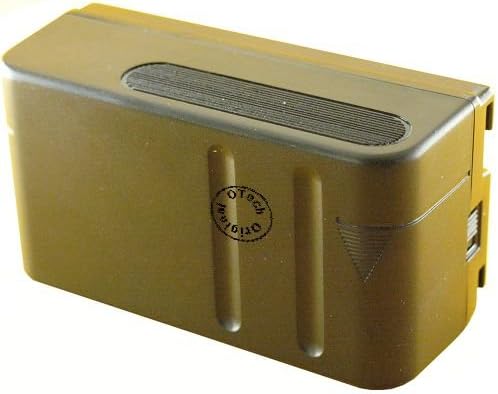 Shora dolů view of the Otech Battery Pack, showing its textured surface and a small Otech logo.