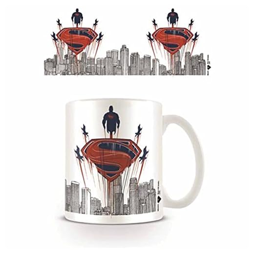 Man Of Steel 1-Piece Ceramic Flying Mug