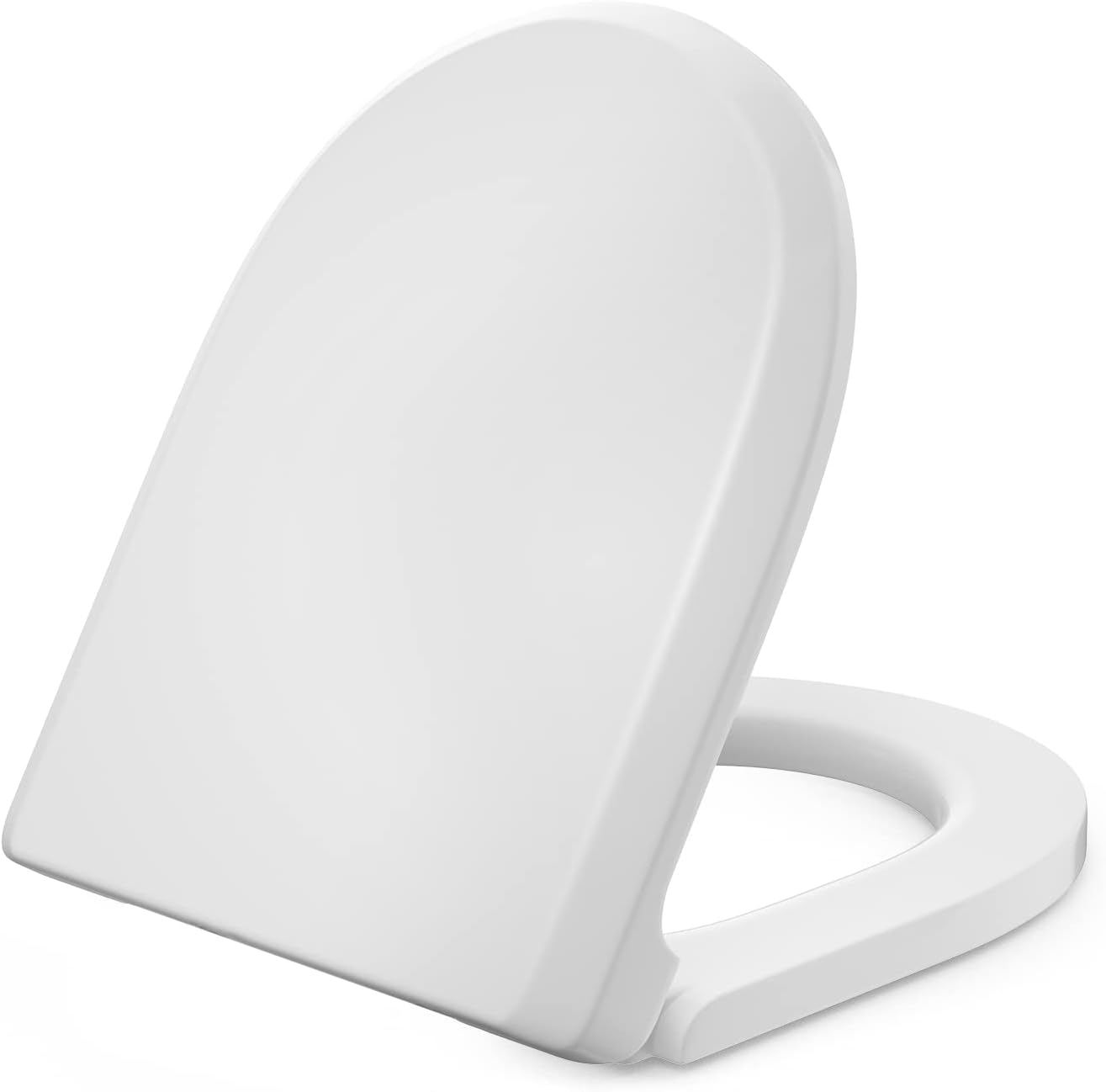 Mode Slim D Shape thermoset Toilet seat with Soft Close Hinges and