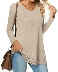 Long V Lace-beige