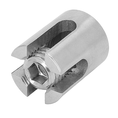 Braçadeira de cabo de 10 peças, grampos de cabo de aço inoxidável 316 grampos de corda de fio para m