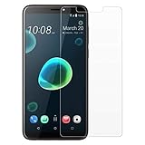 COPHONE Verre tremp HTC Desire 12, film de protection cran Premium Anti Chocs et Casse, Anti empreintes, bords arrondis,duret max 9H Tempered glass 2,5d