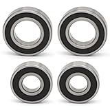 hochwertige Radlager mit Staubschutzdichtung für die Hinterachse