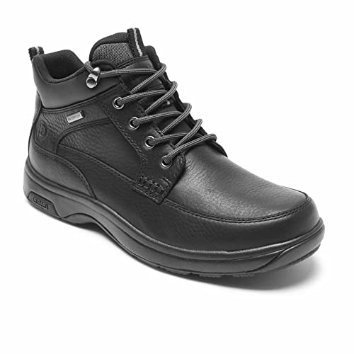 Dunham Men's 8000 Mid Boot Ankle, Black Leather, 12 Xx-Wide #TOP1
