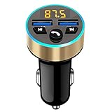 Puertos USB duales inteligentes QC3.0: con 2 puertos USB (5V-3.1A), puede cargar dos dispositivos al mismo tiempo.