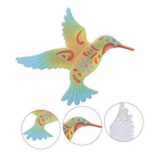 Décor de colibri chic, ornement mural robuste pour habiller un mur vide - 3